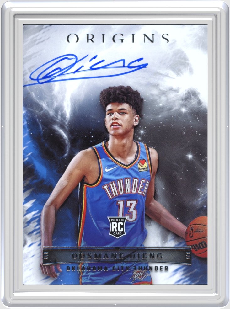 Ousmane Dieng trading card