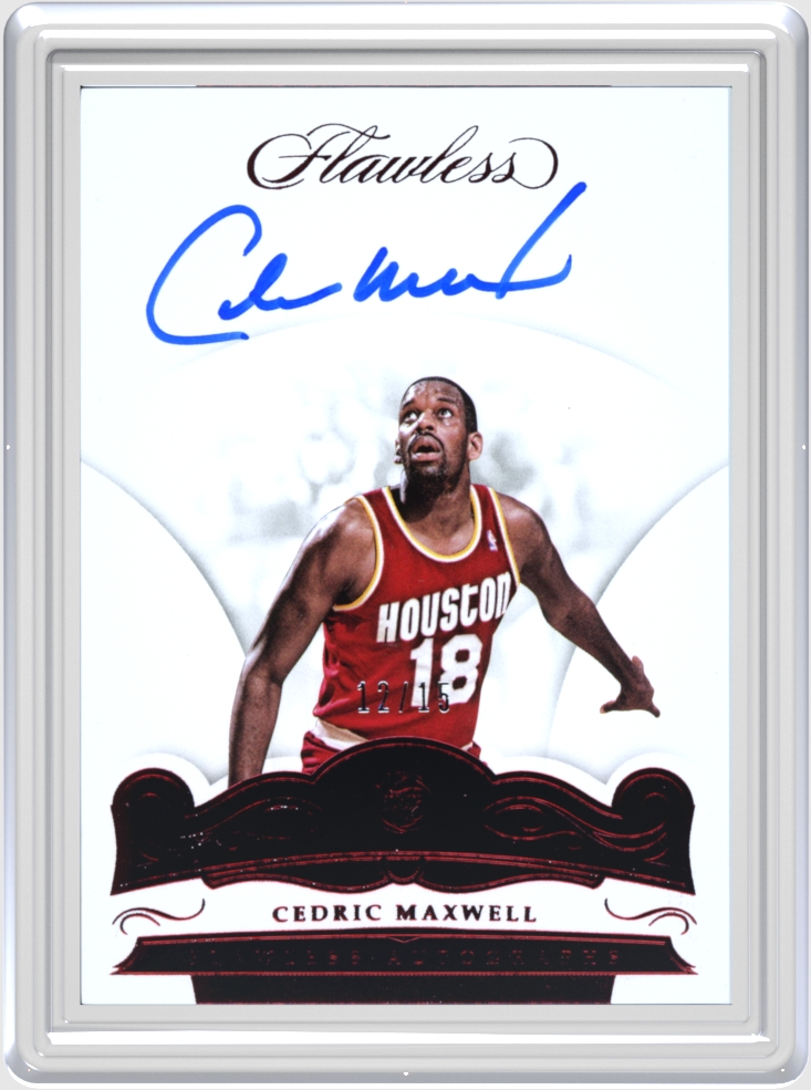Cedric Maxwell trading card