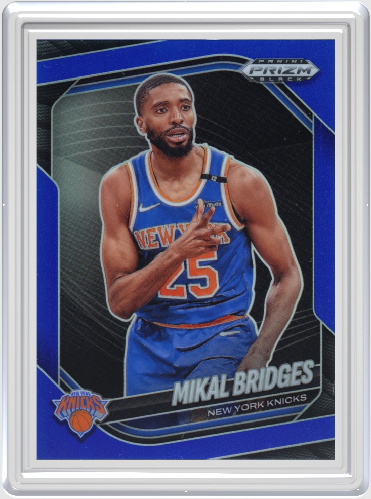 Mikal Bridges trading card