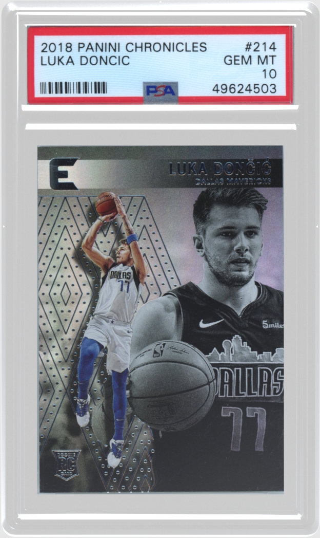 Luka Doncic trading card