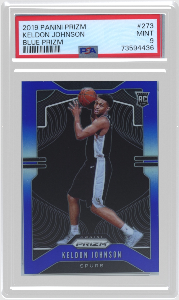 Keldon Johnson trading card