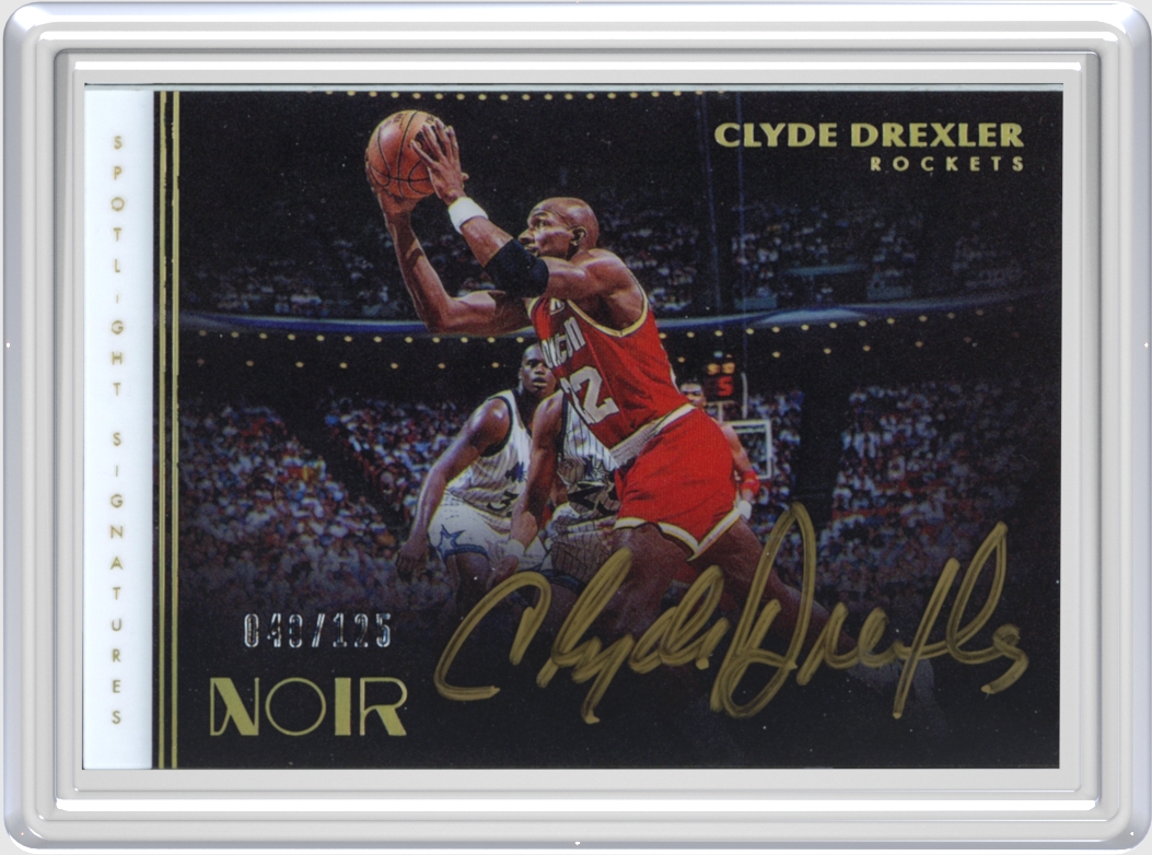 Clyde Drexler trading card