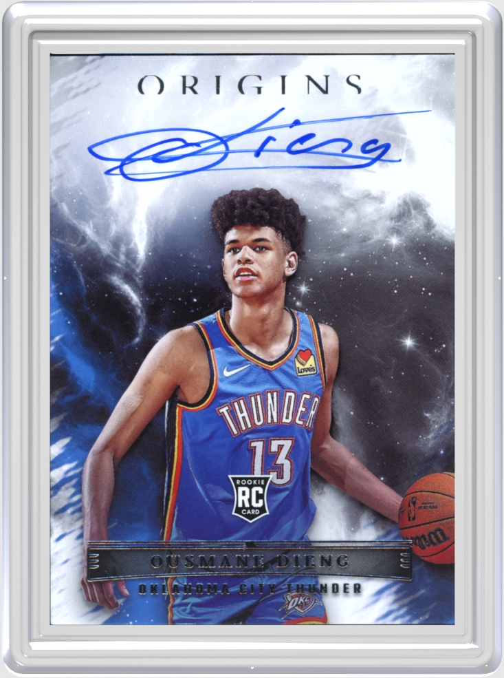 Ousmane Dieng trading card