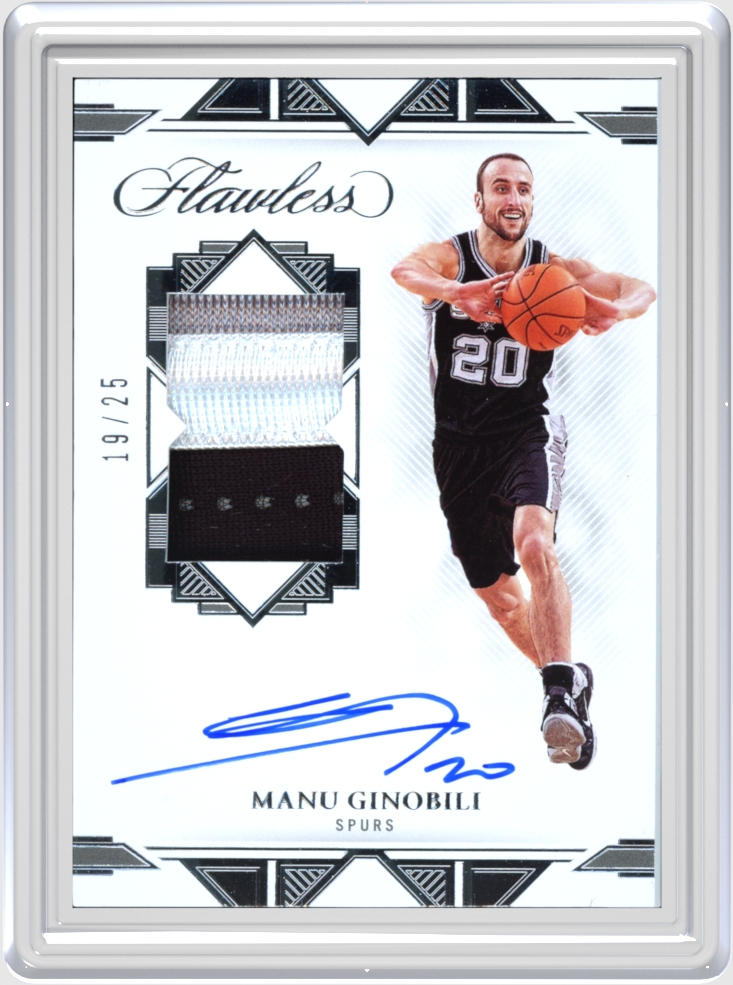 Manu Ginobili trading card