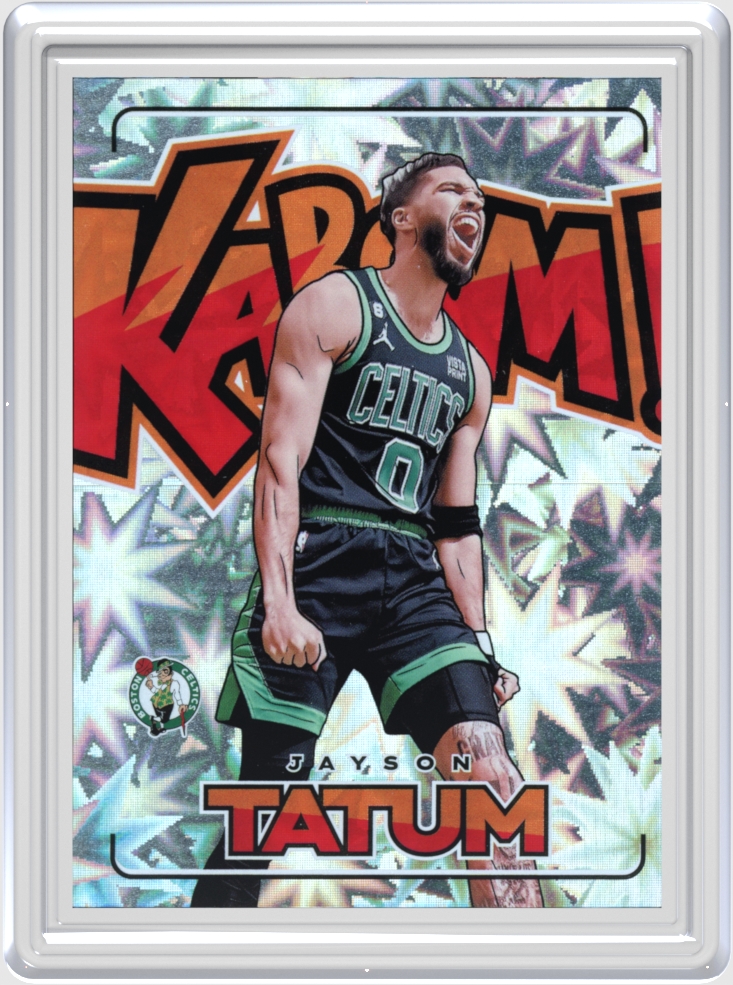 Jayson Tatum trading card