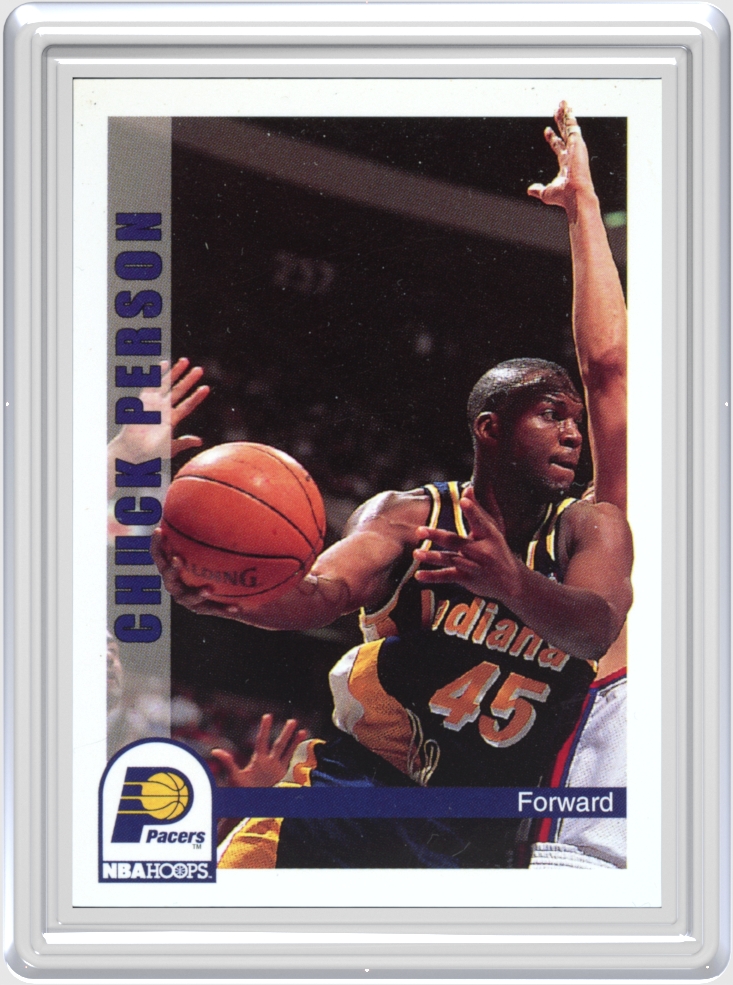 Chuck Person trading card