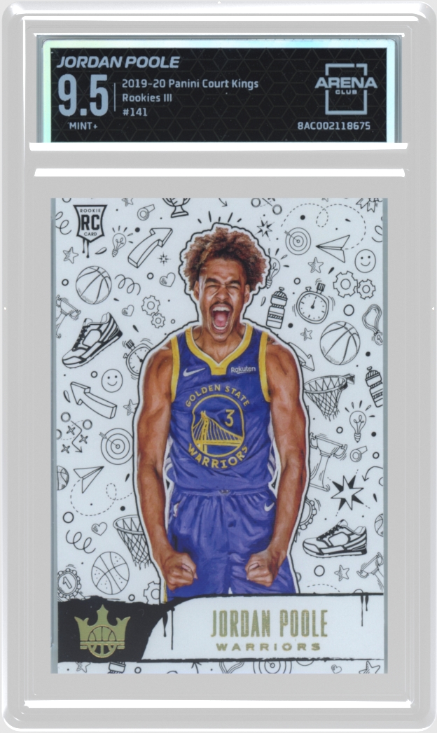 Jordan Poole trading card