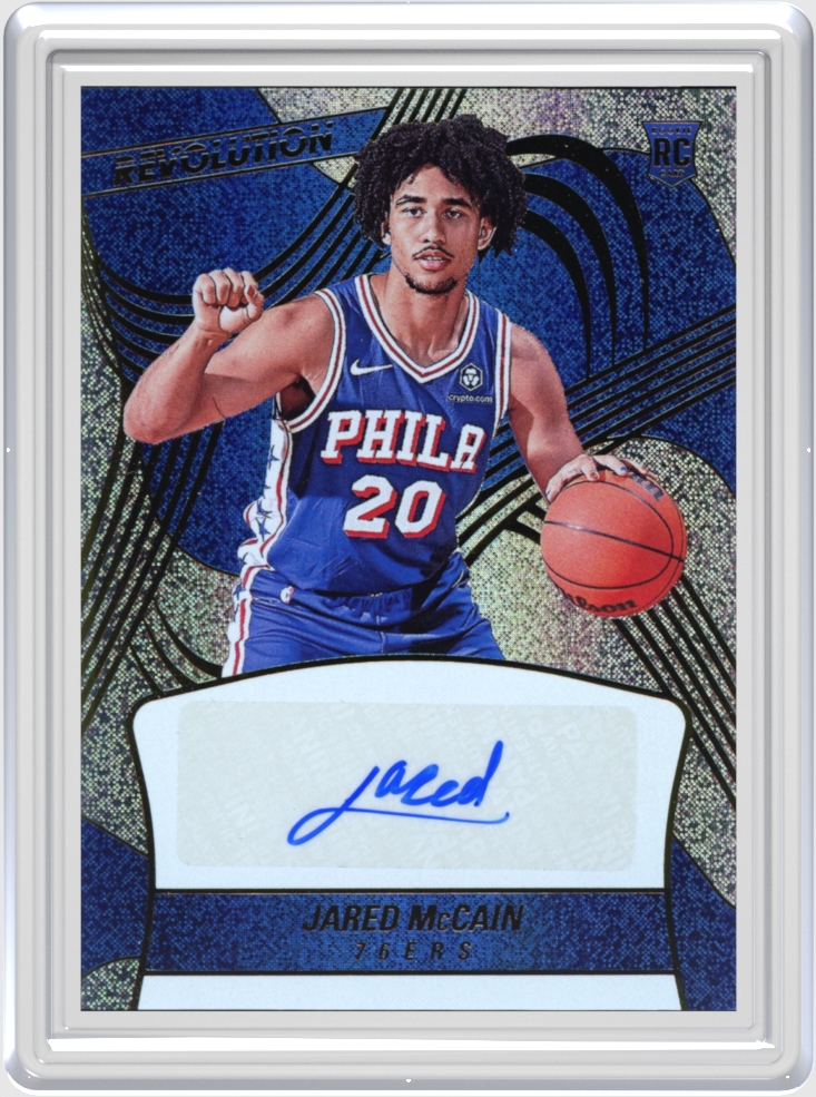 Jared McCain trading card