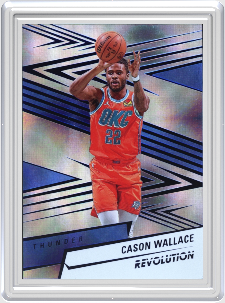 Cason Wallace trading card