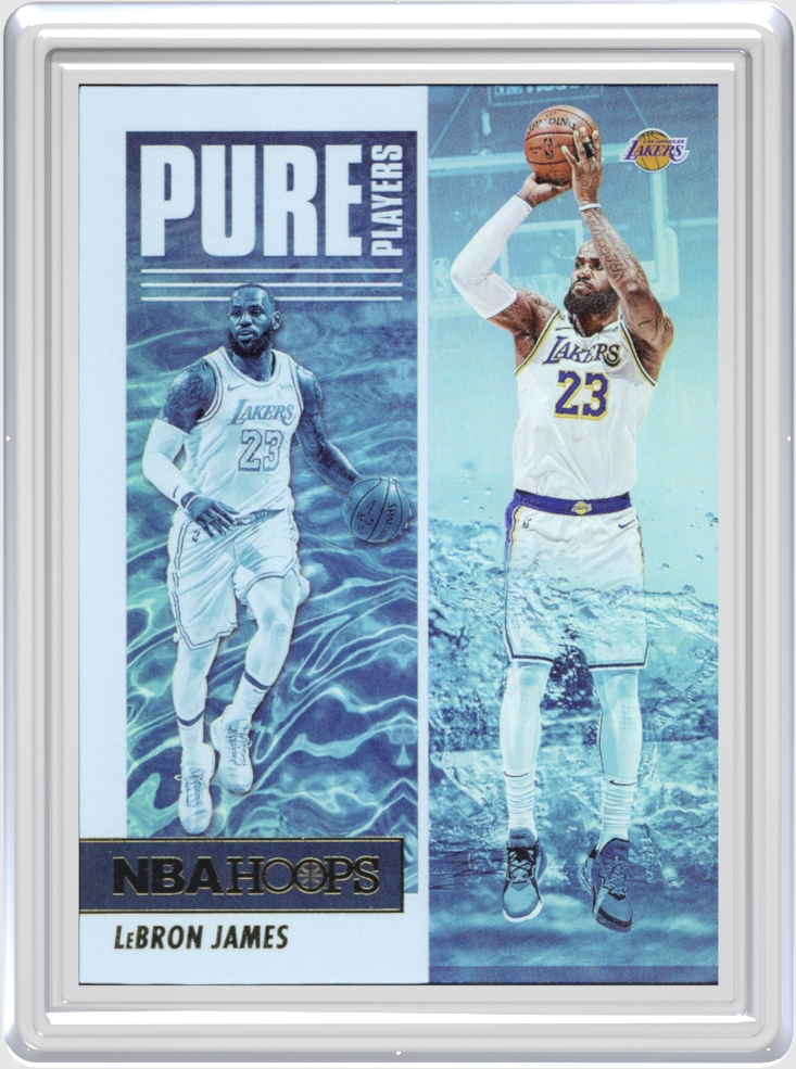 LeBron James trading card