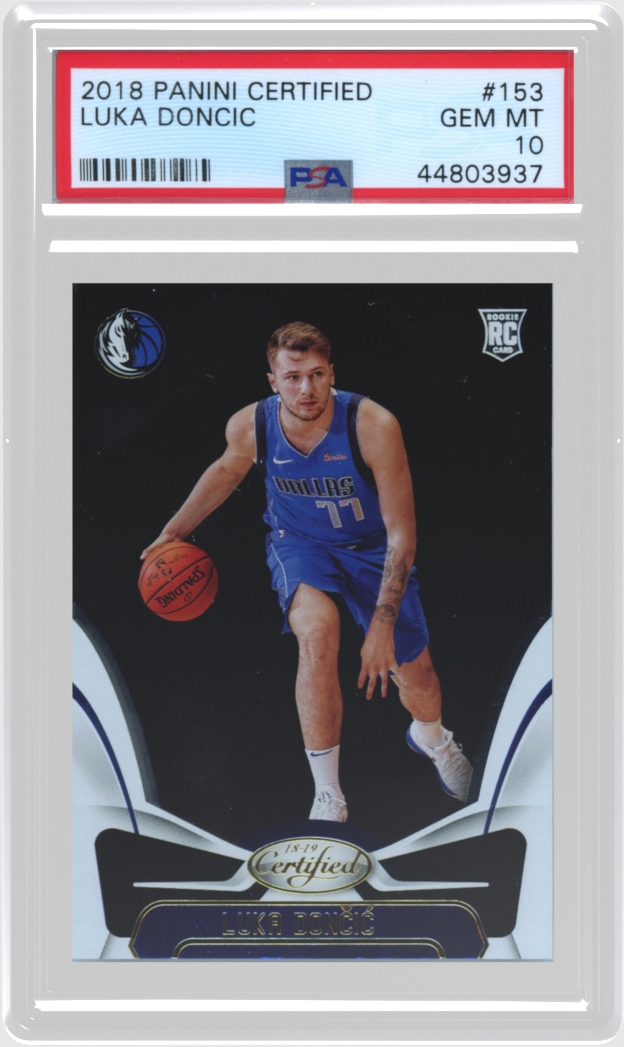 Luka Doncic trading card