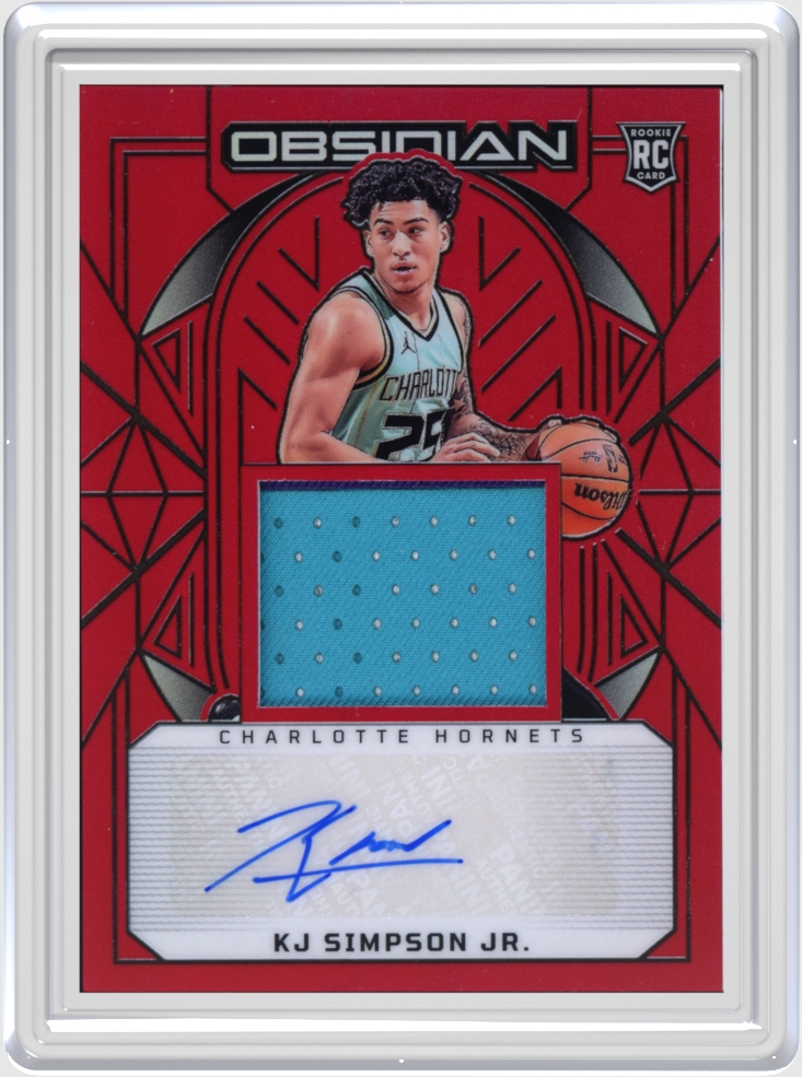 KJ Simpson Jr. trading card