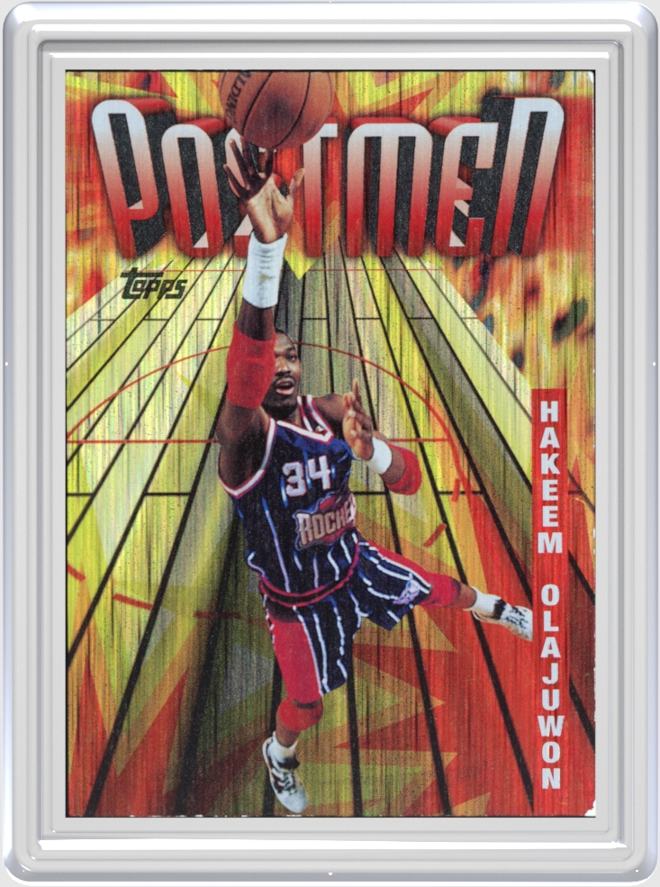 Hakeem Olajuwon trading card