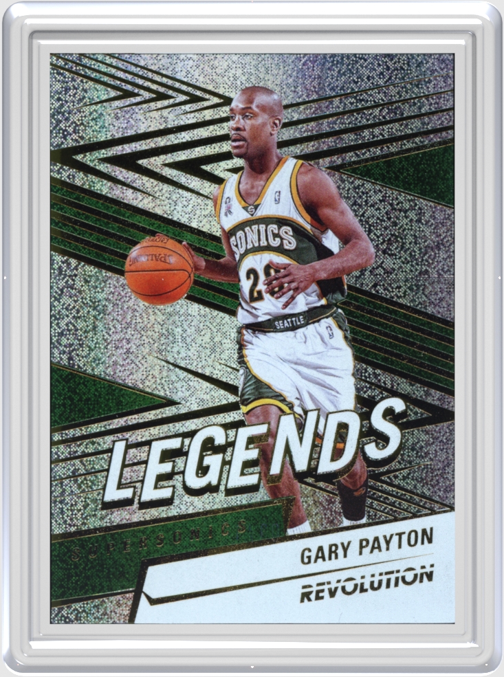 Gary Payton trading card