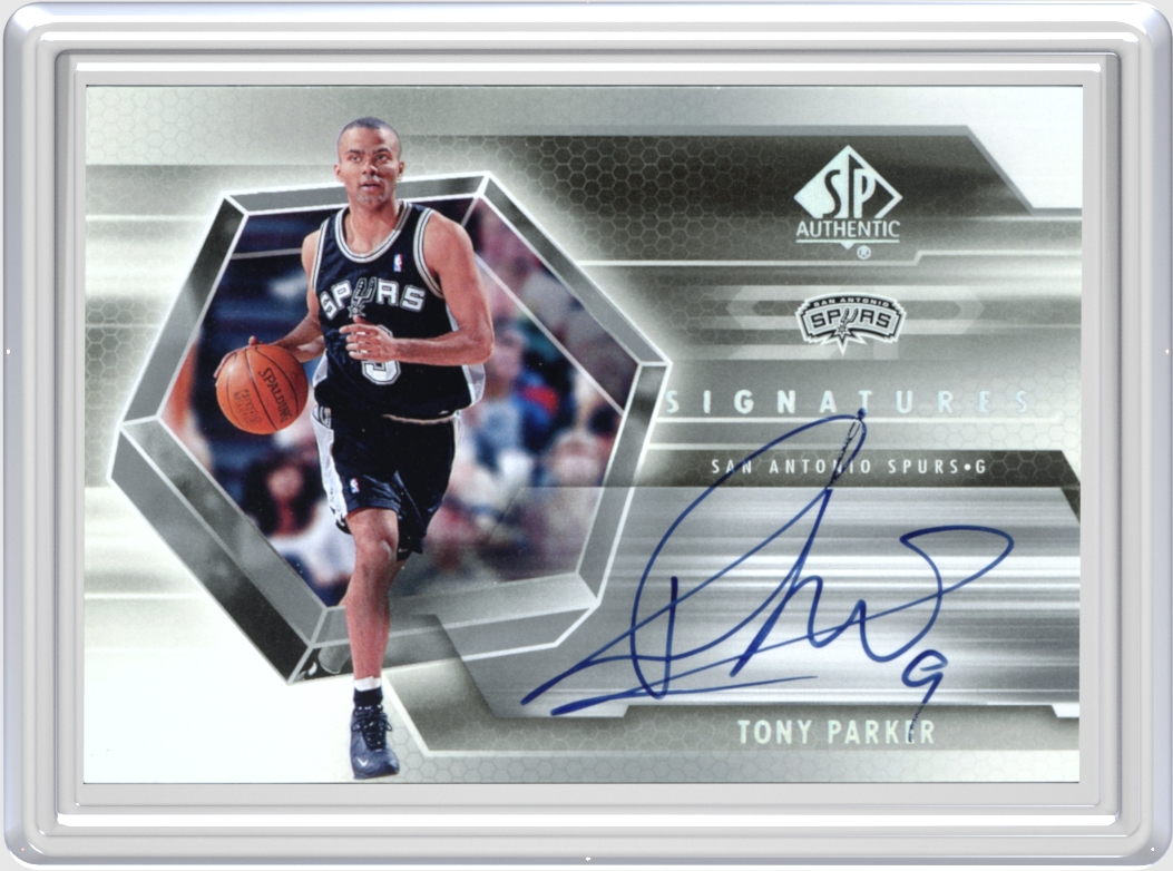 Tony Parker trading card
