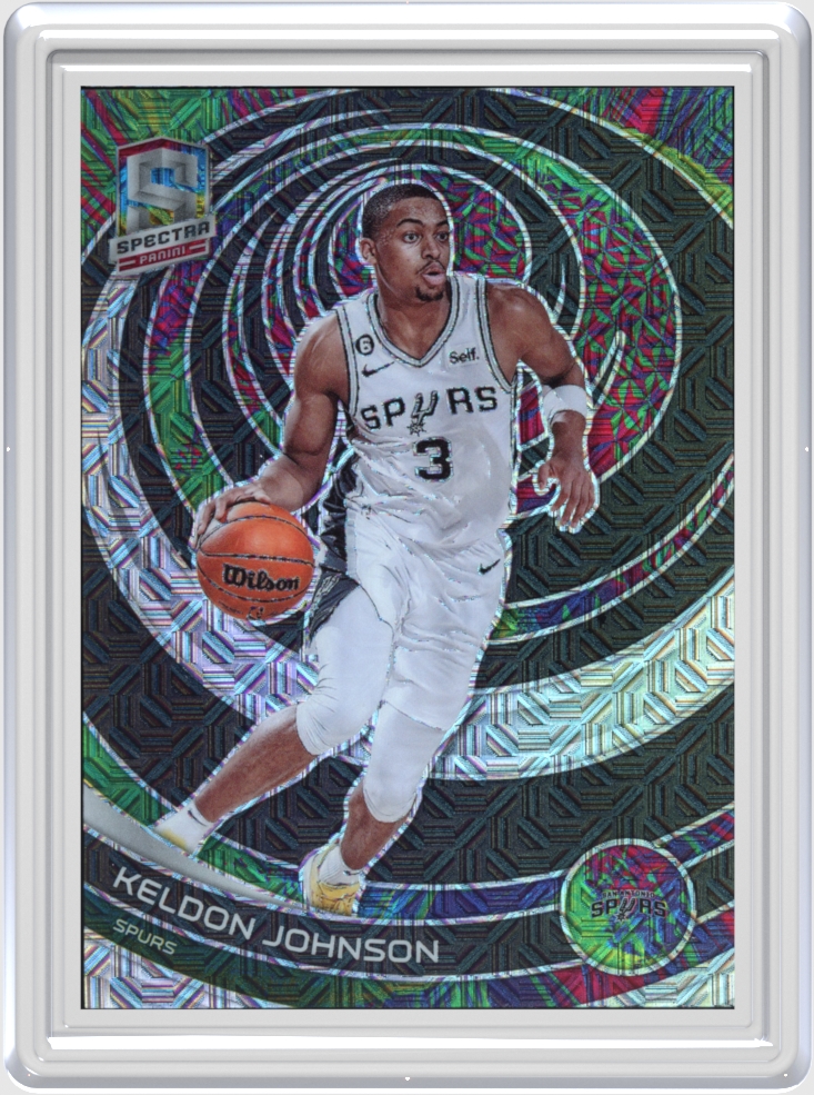 Keldon Johnson trading card