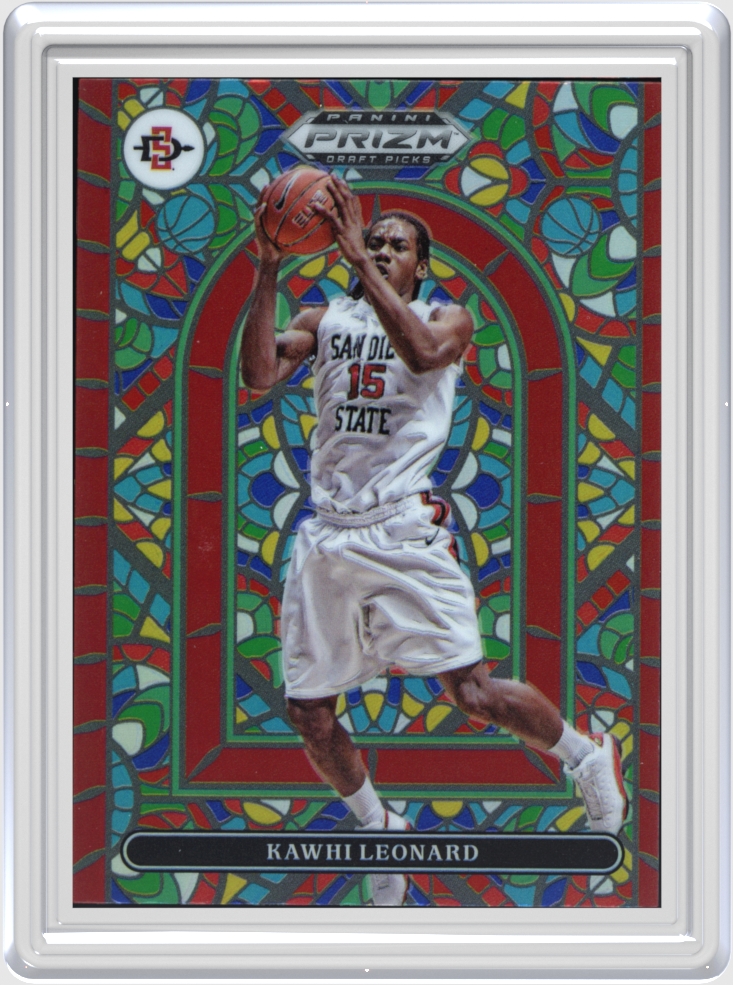 Kawhi Leonard trading card