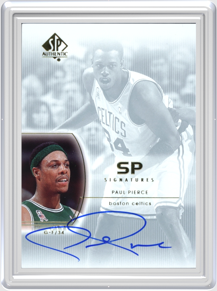 Paul Pierce trading card
