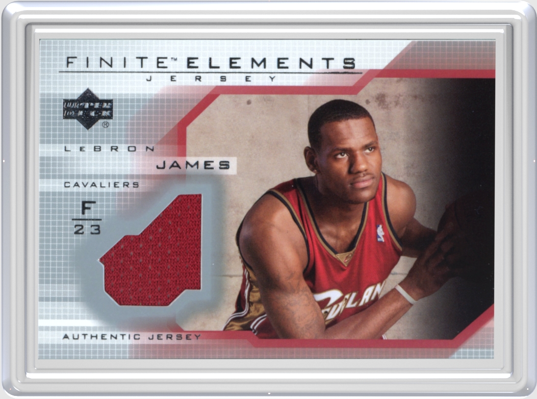 Lebron James trading card