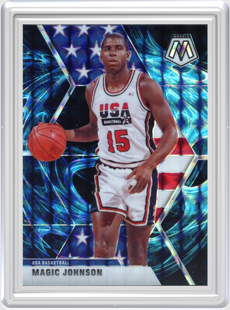Magic Johnson trading card