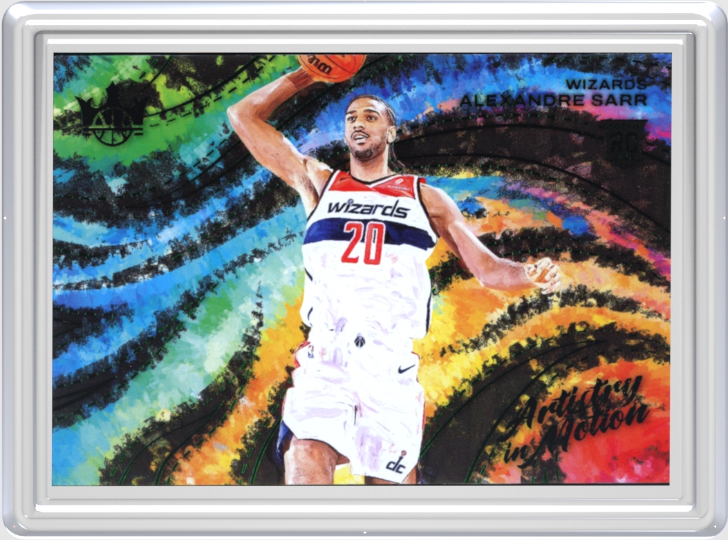 Alexandre Sarr trading card