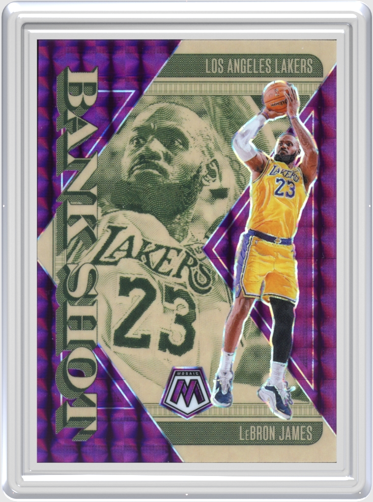 LeBron James trading card