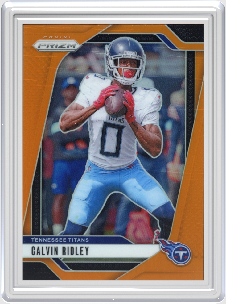 Calvin Ridley trading card
