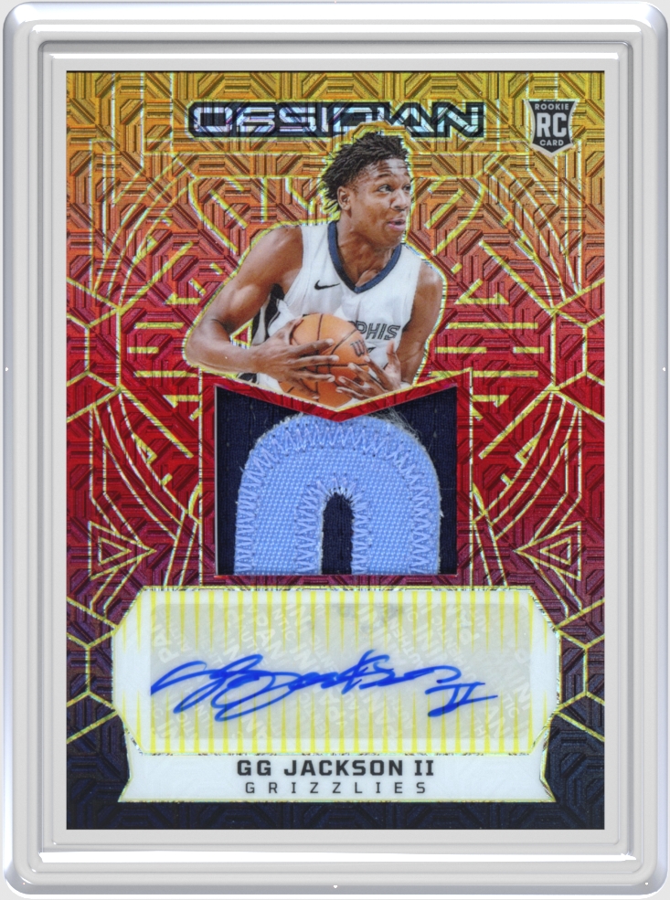 GG Jackson II trading card