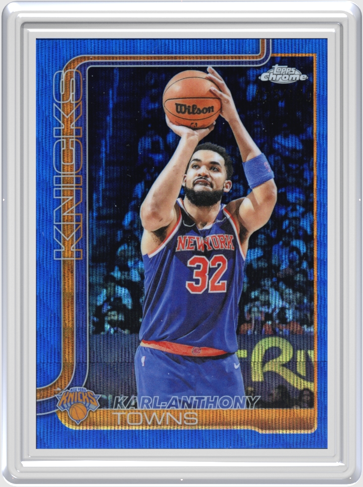 Karl-Anthony Towns trading card