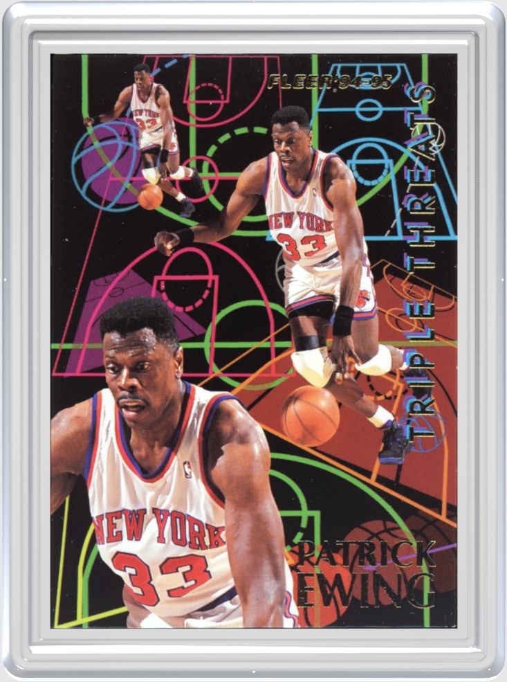 Patrick Ewing trading card