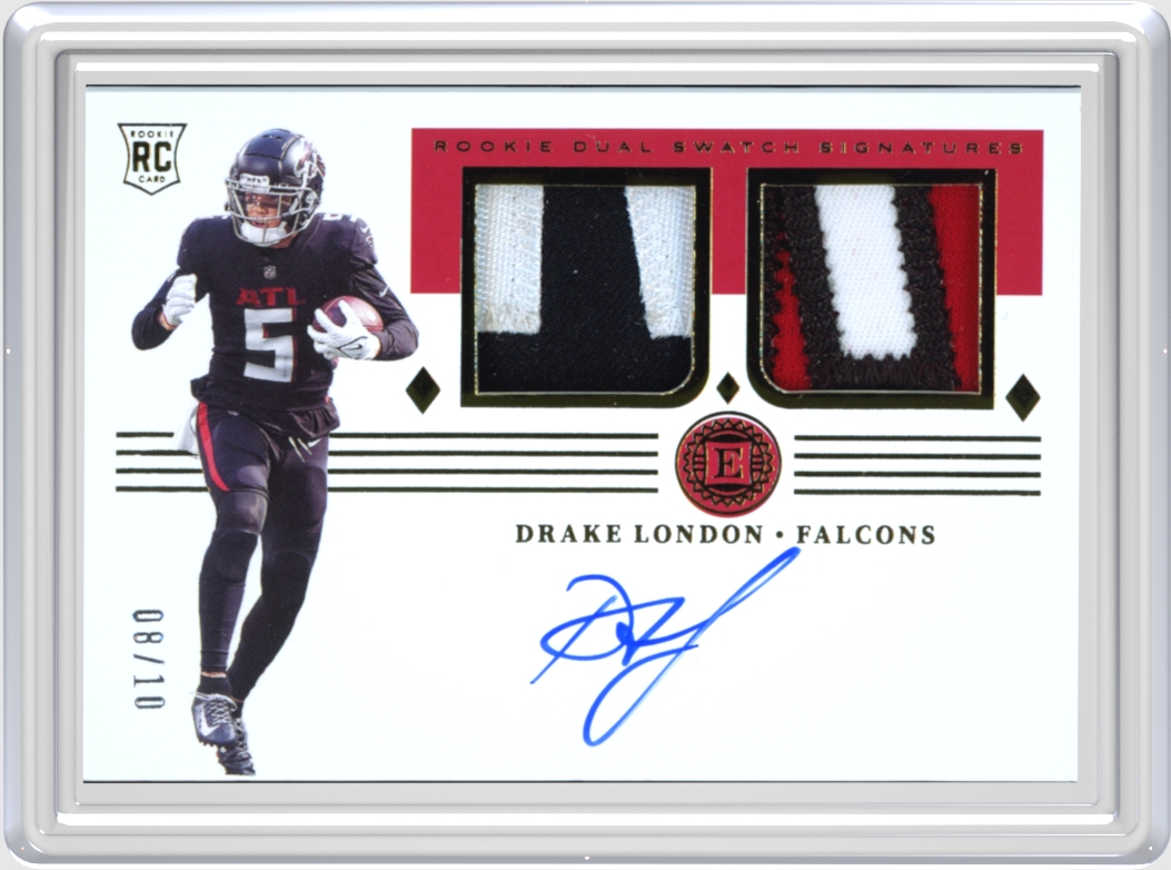 Drake London trading card