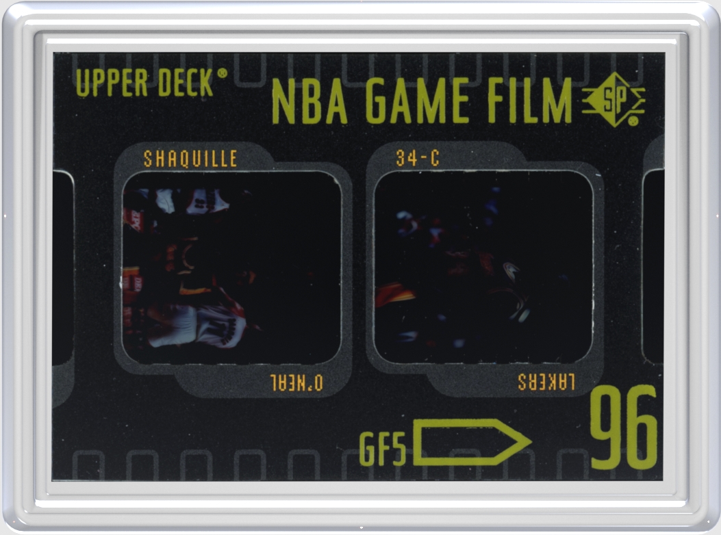 Shaquille O'Neal trading card