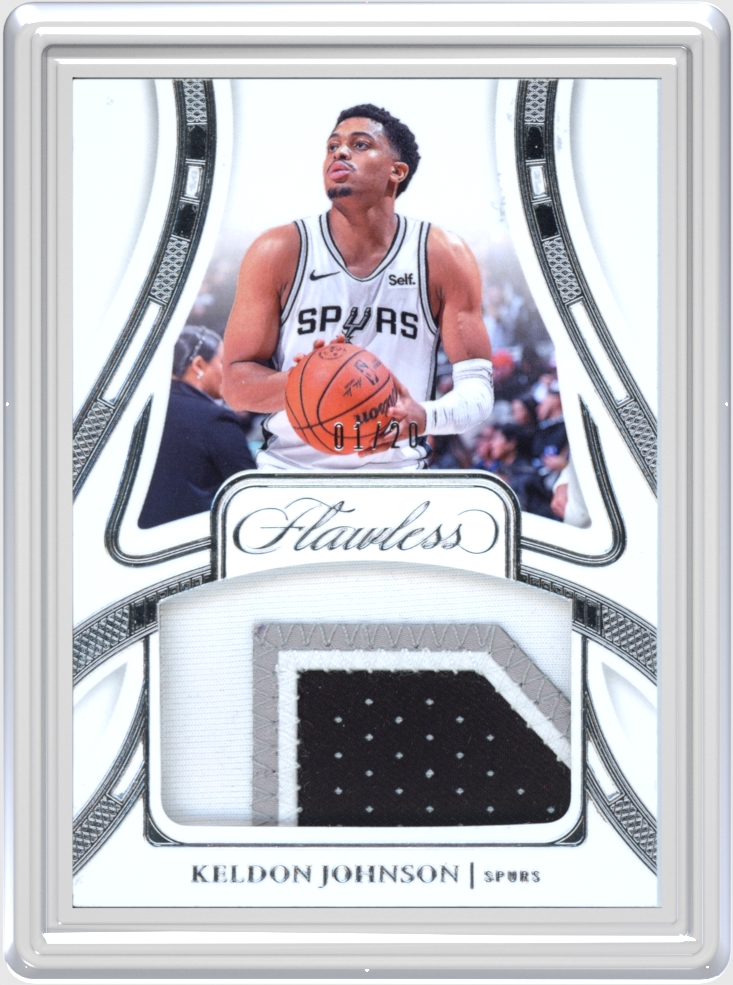 Keldon Johnson trading card