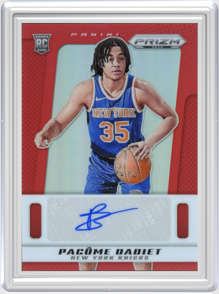 Pacome Dadiet trading card