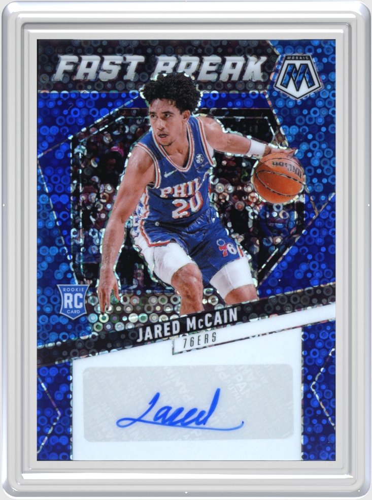 Jared McCain trading card