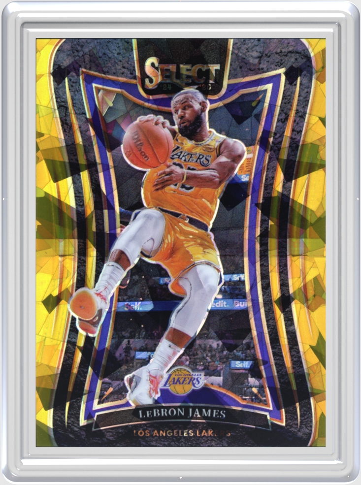 LeBron James trading card