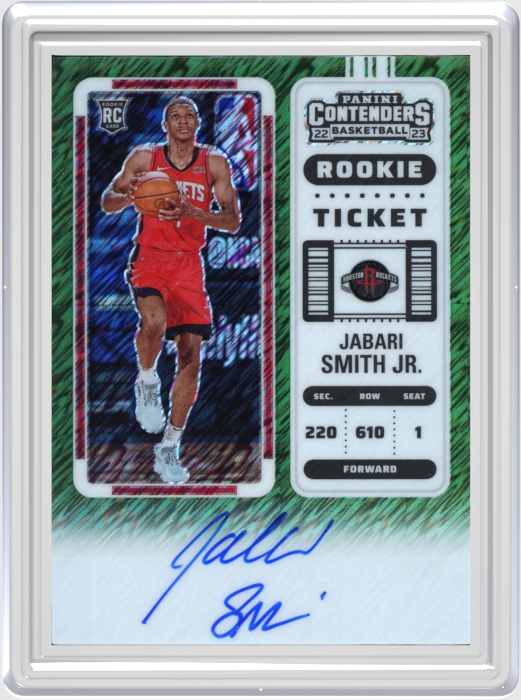 Jabari Smith Jr. trading card