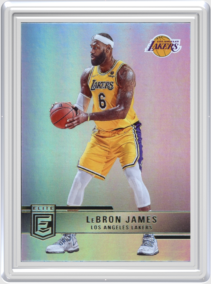 LeBron James trading card