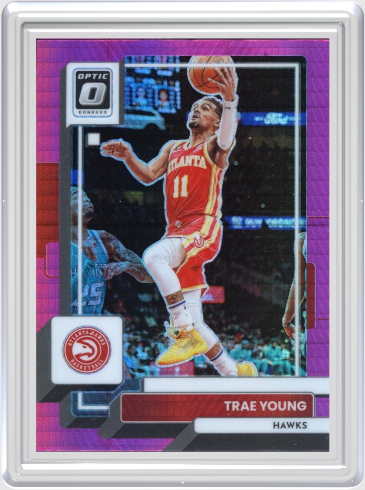 Trae Young trading card