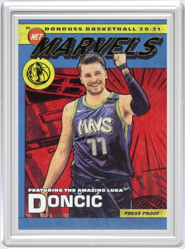 Luka Doncic trading card