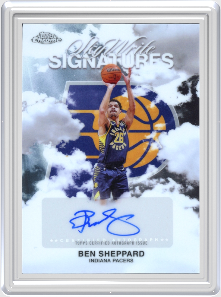 Ben Sheppard trading card
