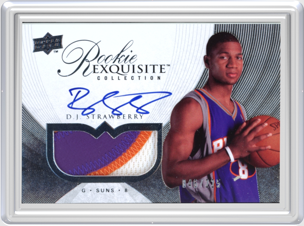 D.J. Strawberry trading card