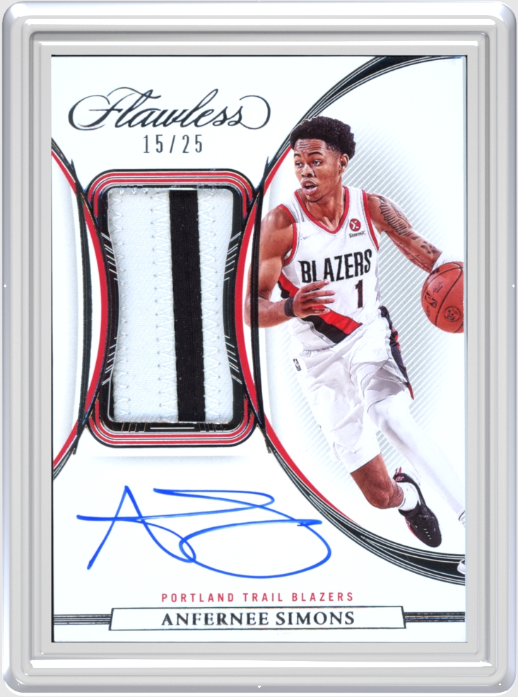 Anfernee Simons trading card