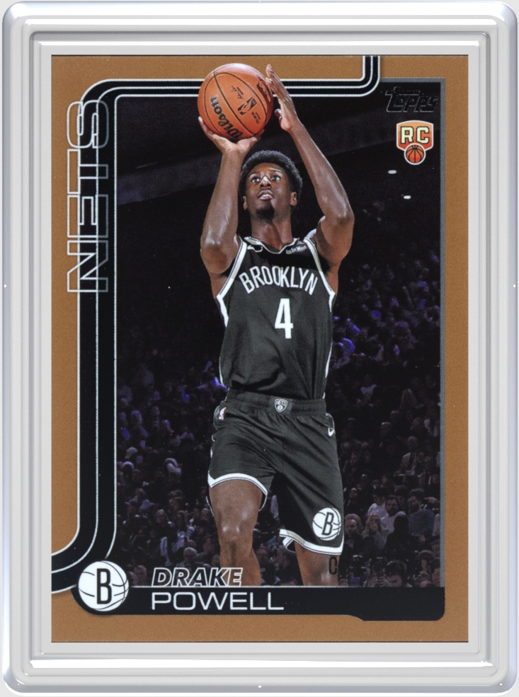 Drake Powell trading card
