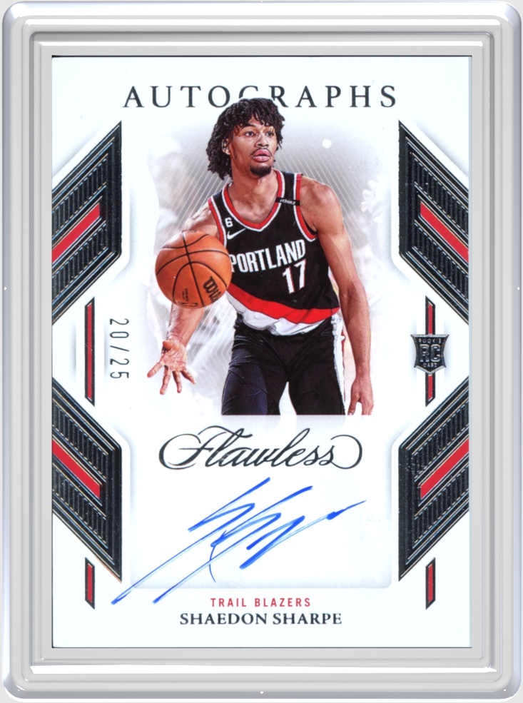 Shaedon Sharpe trading card