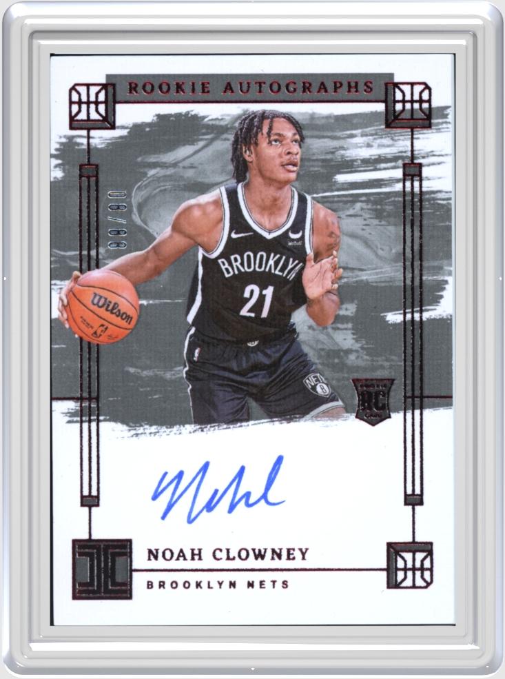 Noah Clowney trading card