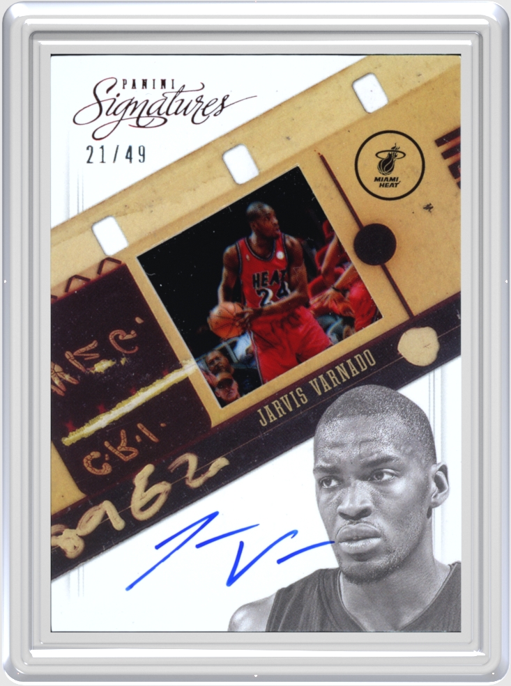 Jarvis Varnado trading card