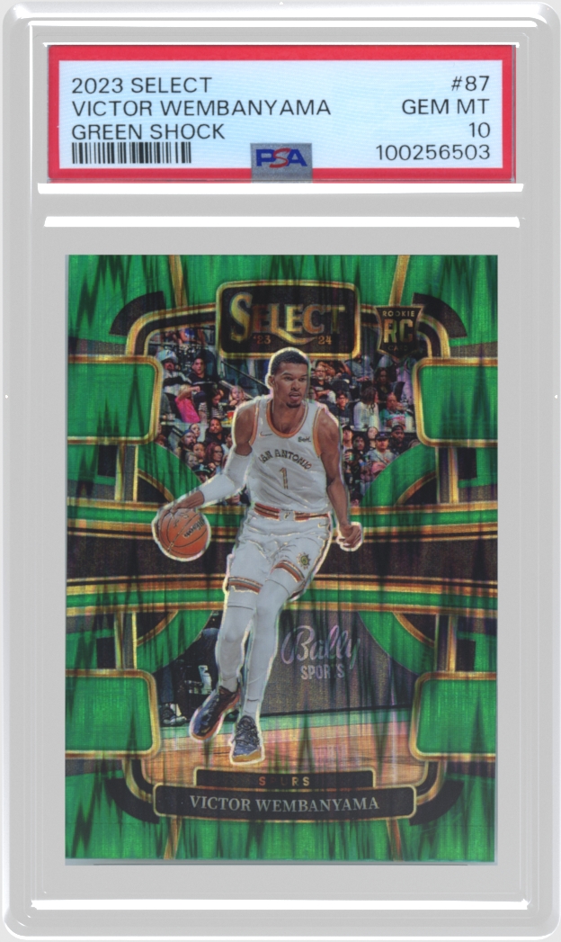 Victor Wembanyama trading card