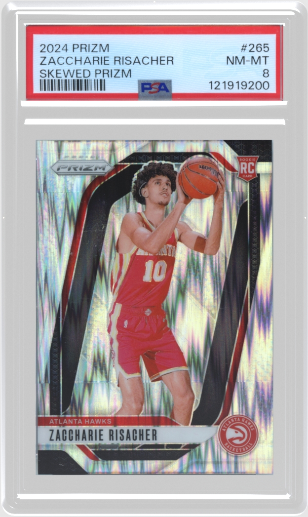 Zaccharie Risacher trading card