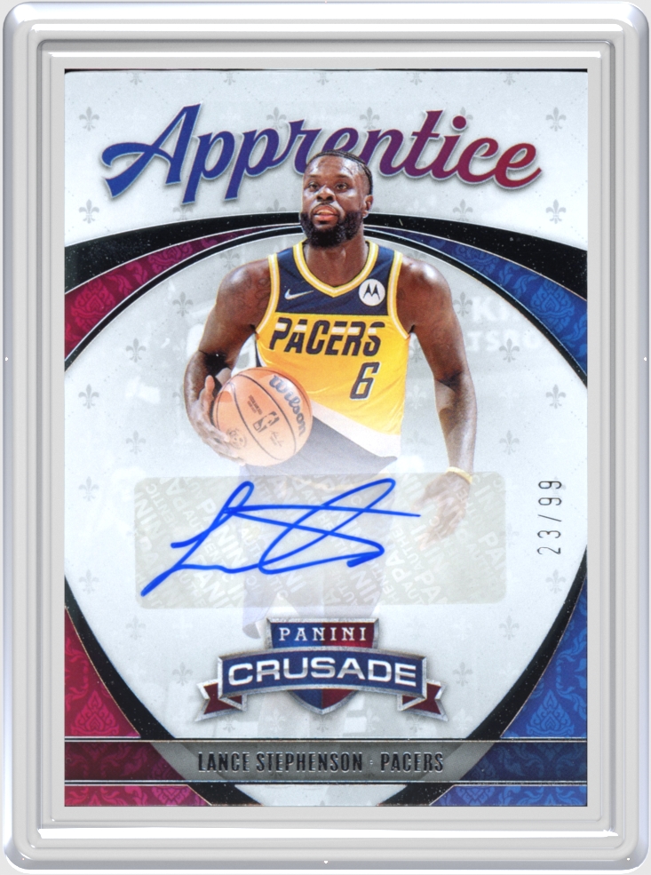 Lance Stephenson trading card